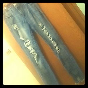Jeans distressed $10 or 2 for $17 size 3